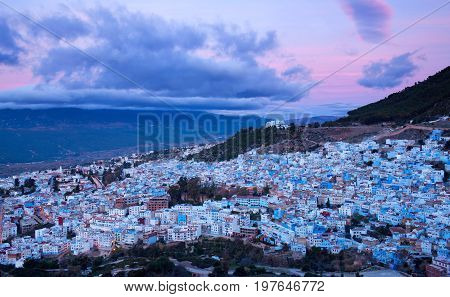 Medina Of Chefchaouen City In Morocco, Africa
