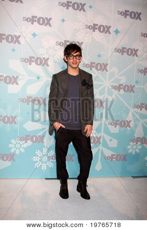 PASADENA, CA - JAN. 11: Kevin McHale arriva al Party FOX TCA Winter 2011 presso Villa Sorriso su Ja