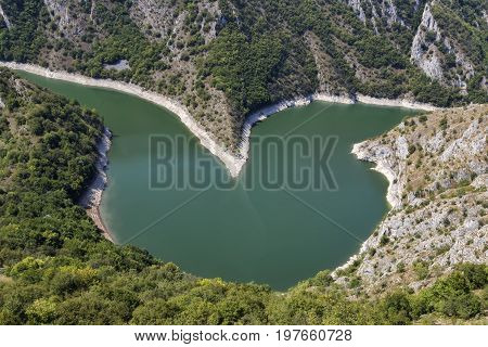 Heart Shaped Meander Of The Uvac 3