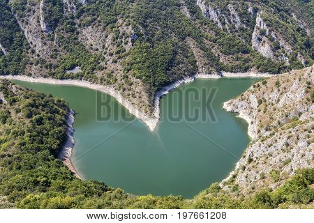 Heart Shaped Meander Of The Uvac River 2
