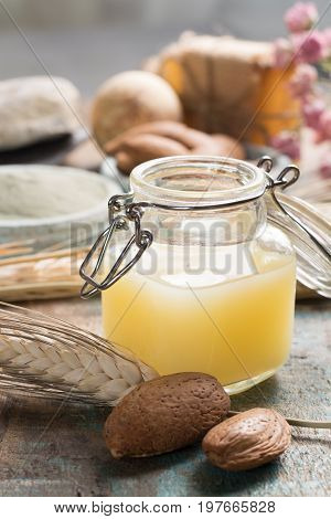 Nature Cosmetics, Handmade Preparation With Essential Oils And Ancient Minerals Of  Parfums, Creams,