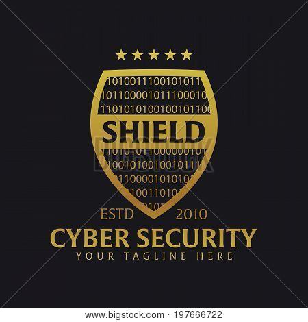 Shield Logo. Protection Company. Security. Guardian. Vector Illustration.