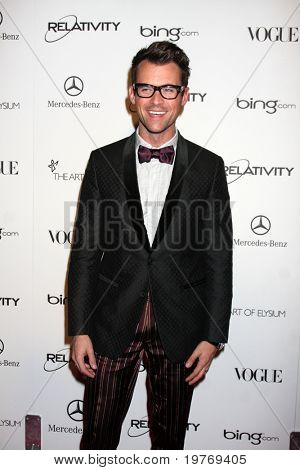 LOS ANGELES - JAN 15: Brad Goreski arriveert op de kunst van Elysium 'Hemel' Gala 2011 op de Califor