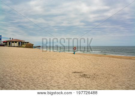 Vieira De Leiria Beach In Leiria, Portugal.