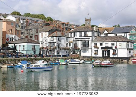 town of Falmouth by the River Fal