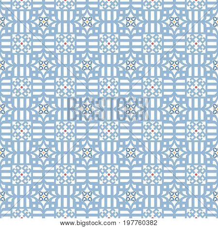 Vector pattern - colorful seamless geometrical background. Possibility of change of your color. You can apply it in the wide range of use.Vector illustration.