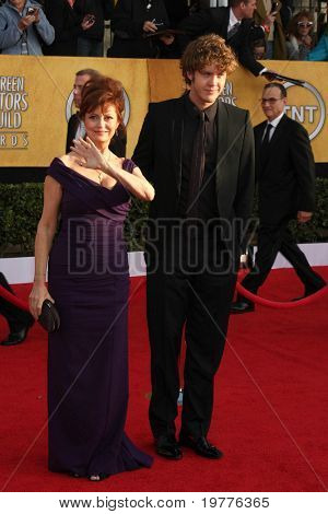 LOS ANGELES - JAN 30: Susan Sarandon dorazí na 2011 Screen Actors Guild Awards v svatyně Audi