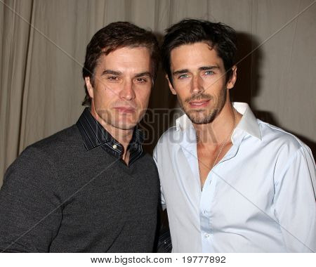 LOS ANGELES - FEB 7: Rick Hearst, Brandon Beemer na 6000th oslavě Show na odvážné & B
