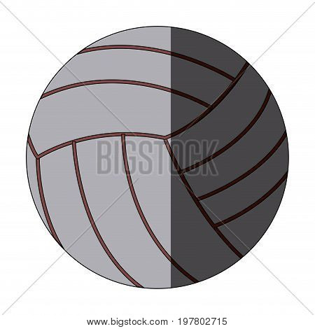 volleyball ball sports activity play competition tournament vector illustration