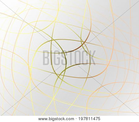 Golden color of lines in gradient on gray background