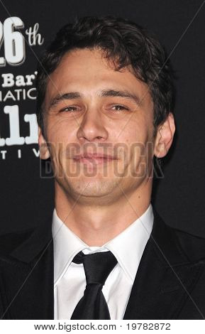 LOS ANGELES - JAN 29: James Franco komt op het Filmfestival van 2011 Santa Barbara Intern'l naar rece