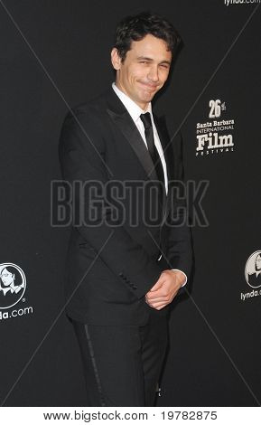 LOS ANGELES - JAN 29: James Franco komt op het Filmfestival van 2011 Santa Barbara Intern'l naar rece