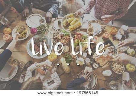 Celebration New Year Live Life