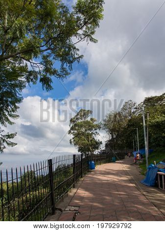 Views of Coakers Walk in Kodaikanal, India