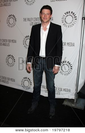 LOS ANGELES - Mär 16: Cory Monteith Ankunft der 