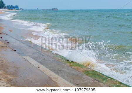 Pak Nam Pran, Pranburi Beach, Prachuap Khiri Khan, Thailand