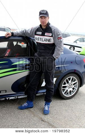 LOS ANGELES - MAR 19: Michael Trucco på Toyota Pro/Celebrity Race træningssession på Willow Sørensen