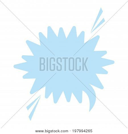 blank onomatopoeia bubble icon image vector illustration design