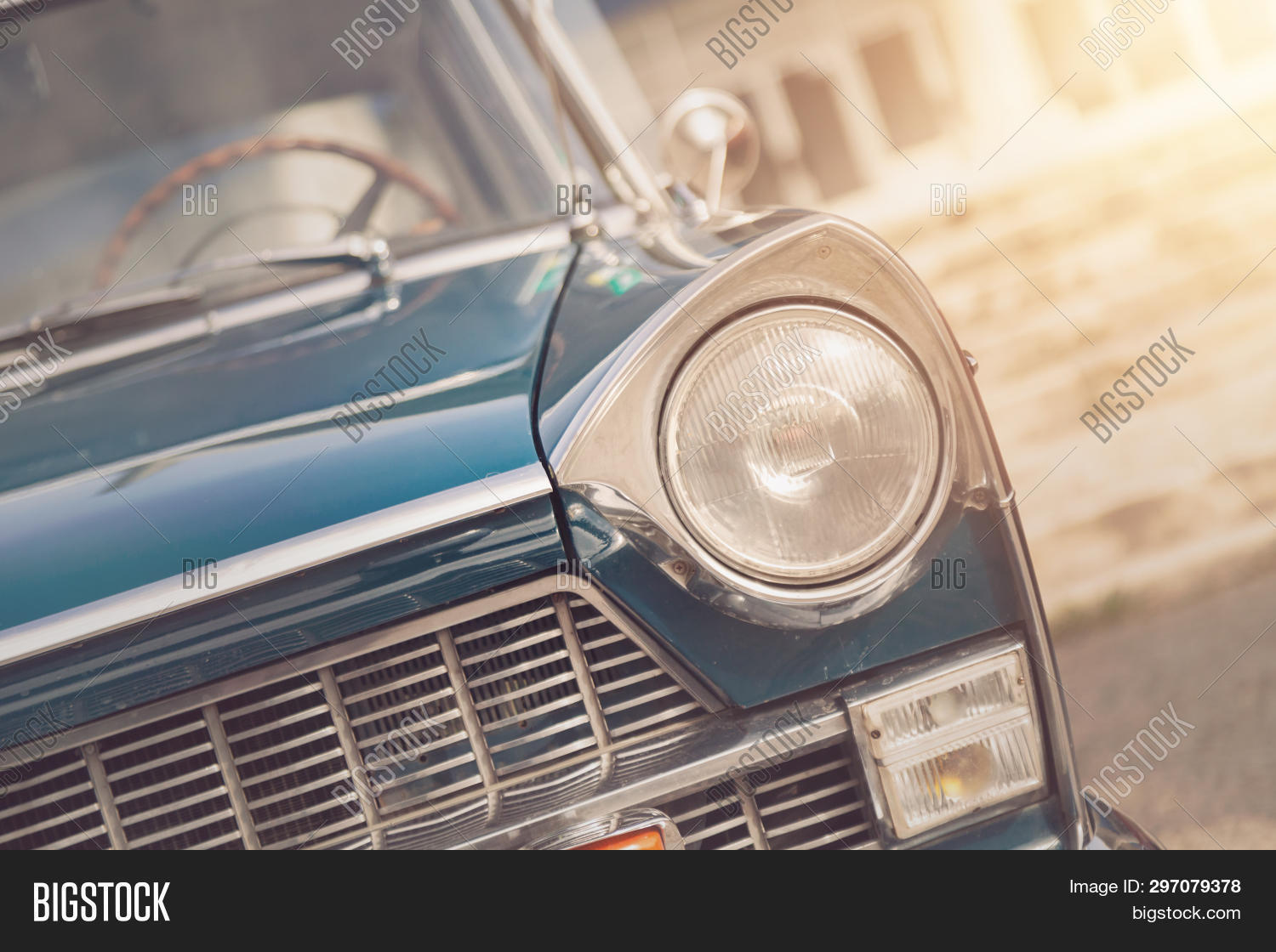 Detail Vintage Car Image Photo Free Trial Bigstock