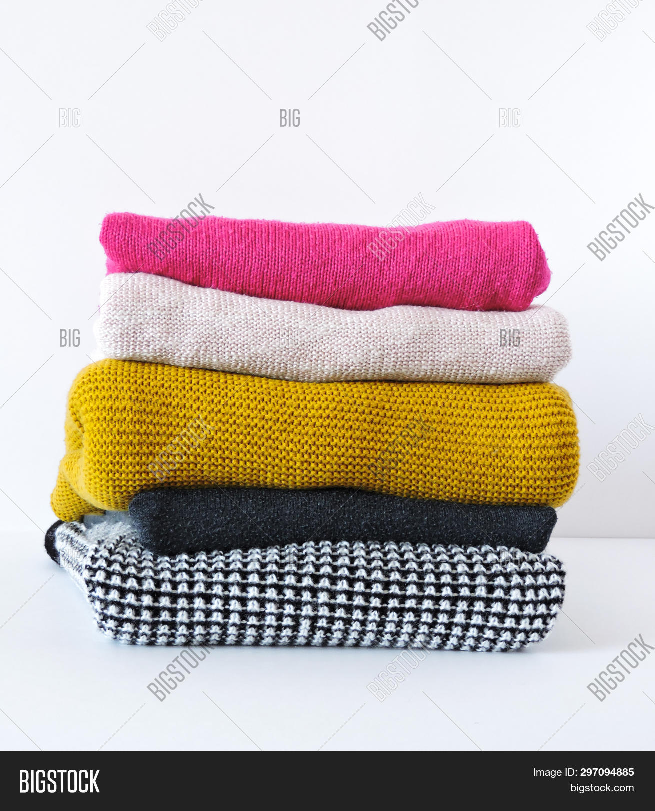 Stack Various Sweaters Image & Photo (Free Trial) | Bigstock