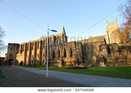 Ruinen von Dunfermline abbey