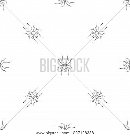 Spider Pattern Seamless Vector Repeat Geometric For Any Web Design