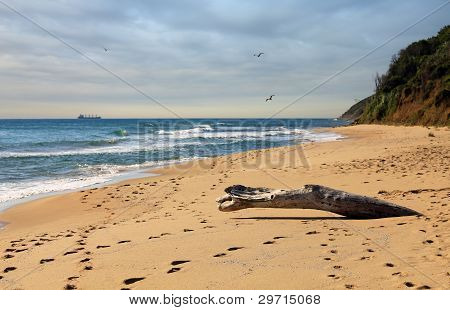 Irakli spiaggia sulla costa del Mar Nero bulgaro