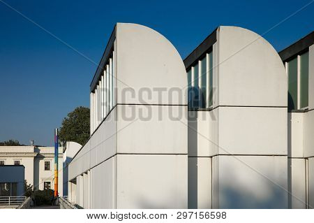 Bauhaus Archive, Berlin, Germany - 20th August 2018 - View Of Bauhaus Archive And Museum