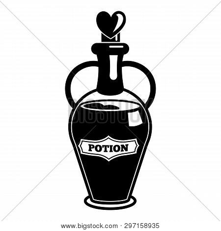Wine Carafe Icon. Simple Illustration Of Wine Carafe Vector Icon For Web Design Isolated On White Ba