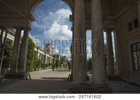 Potsdam, Berlin, Germany, 17th August 2017, Orangery Palace In Sanssouci Park