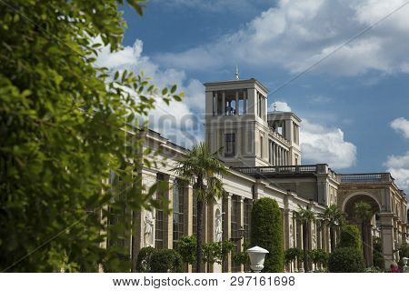 Potsdam, Berlin, Germany, 17th August 2017, Orangery Palace In Sanssouci Park