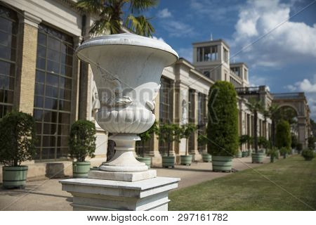 Potsdam, Berlin, Germany, 17th August 2017, Orangery Palace In Sanssouci Park