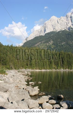 Masyw Zugspitz i jeziora Eibsee