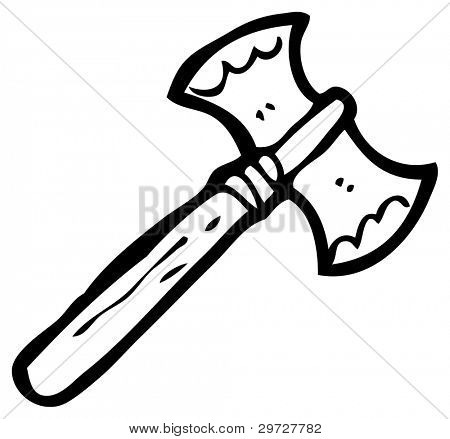 (래스터 버전) 만화 전투 도끼