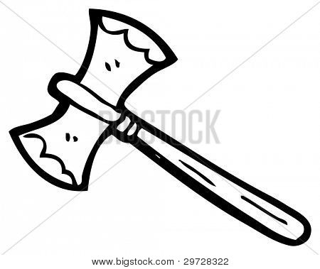 (래스터 버전) 만화 전투 도끼