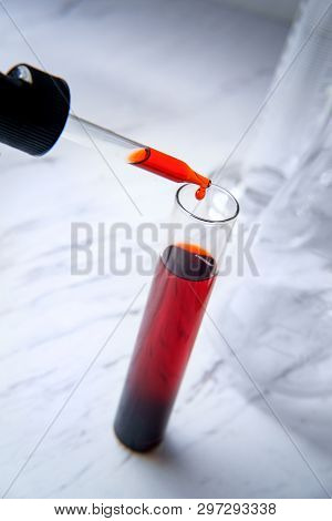 Test Tube Blood Sample