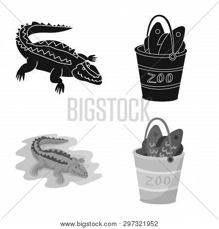 Vector Illustration Of Nature  And Fun  Symbol. Set Of Nature  And Entertainment Stock Vector Illust