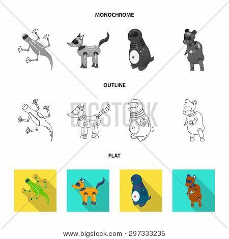 Vector Illustration Of Toy And Science Symbol. Set Of Toy And Toy Vector Icon For Stock.