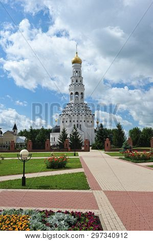Prokhorovka, Russia - July 5, 2017: The Orthodox Church In Prokhorovka Field After The Tank Battle O