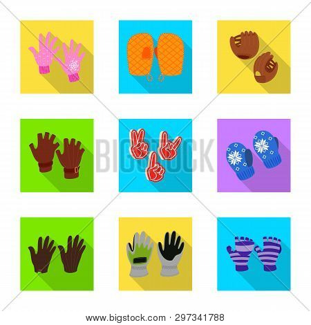 Vector Design Of Own And Textile Sign. Collection Of Own And Safety Vector Icon For Stock.
