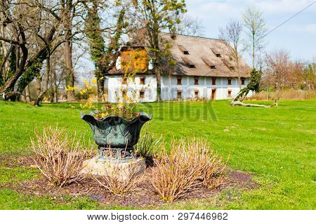 Outdoor Of The Czech Castle And Village Radun