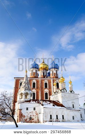 Church Of The Epiphany Of The Transfiguration Monastery Of Ryazan.