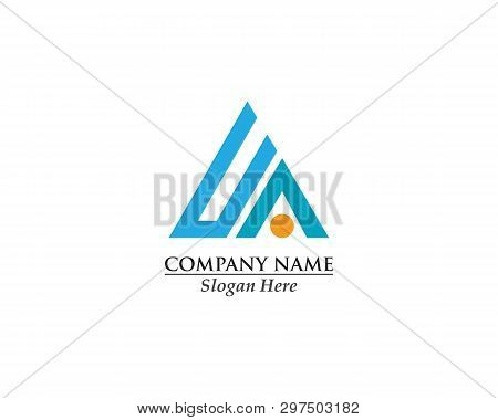Initial, Ua, Uia Ud, Lia Linked Design Concept Triangle Sign