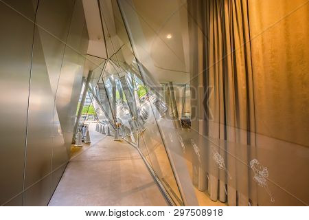 Tokyo, Japan - April 25, 2018: The Sumida Hokusai Museum Dedicated To Ukiyo-e Artist Katsushika Hoku