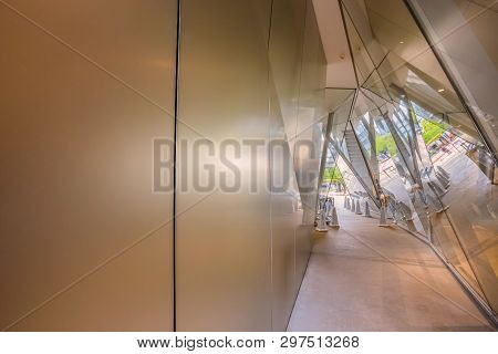 Tokyo, Japan - April 25, 2018: The Sumida Hokusai Museum Dedicated To Ukiyo-e Artist Katsushika Hoku