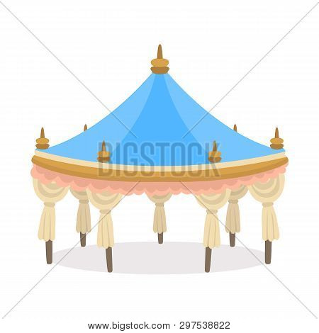 Vector Illustration Of Tent And Simple Logo. Collection Of Tent And Event Stock Vector Illustration.