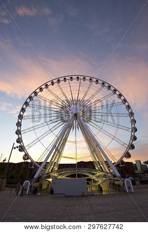 Wheel Of Liverpool On Keel Wharf, Liverpool, Merseyside, Uk Operated By Freij Wheels - 11th June 201