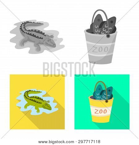 Vector Design Of Nature  And Fun  Symbol. Set Of Nature  And Entertainment Stock Vector Illustration