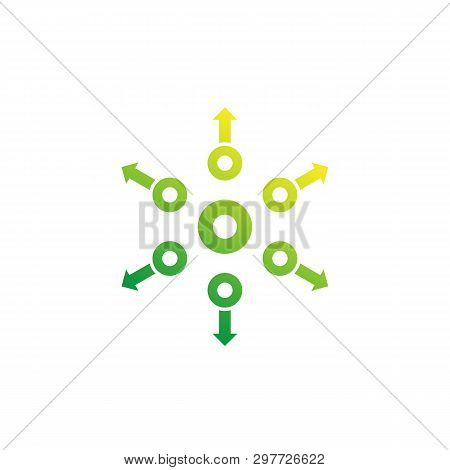 Distribution Concept Icon, Eps 10 File, Easy To Edit