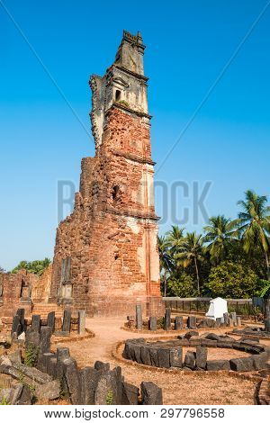 Church Of St. Augustine Is A Ruined Church Complex Located In Old Goa In India